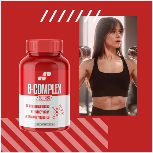 MP NUTRITION Vitamin B-Complex - 90tabs - Komplex Vitamín B