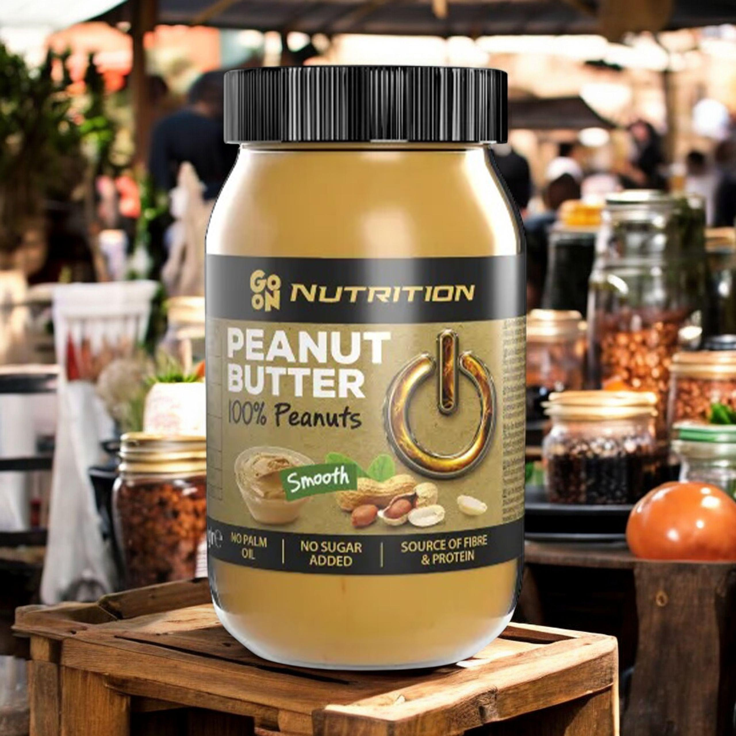 GO ON NUTRITION Peanut Cream 100% Peanuts - 900g - Arašídový krém