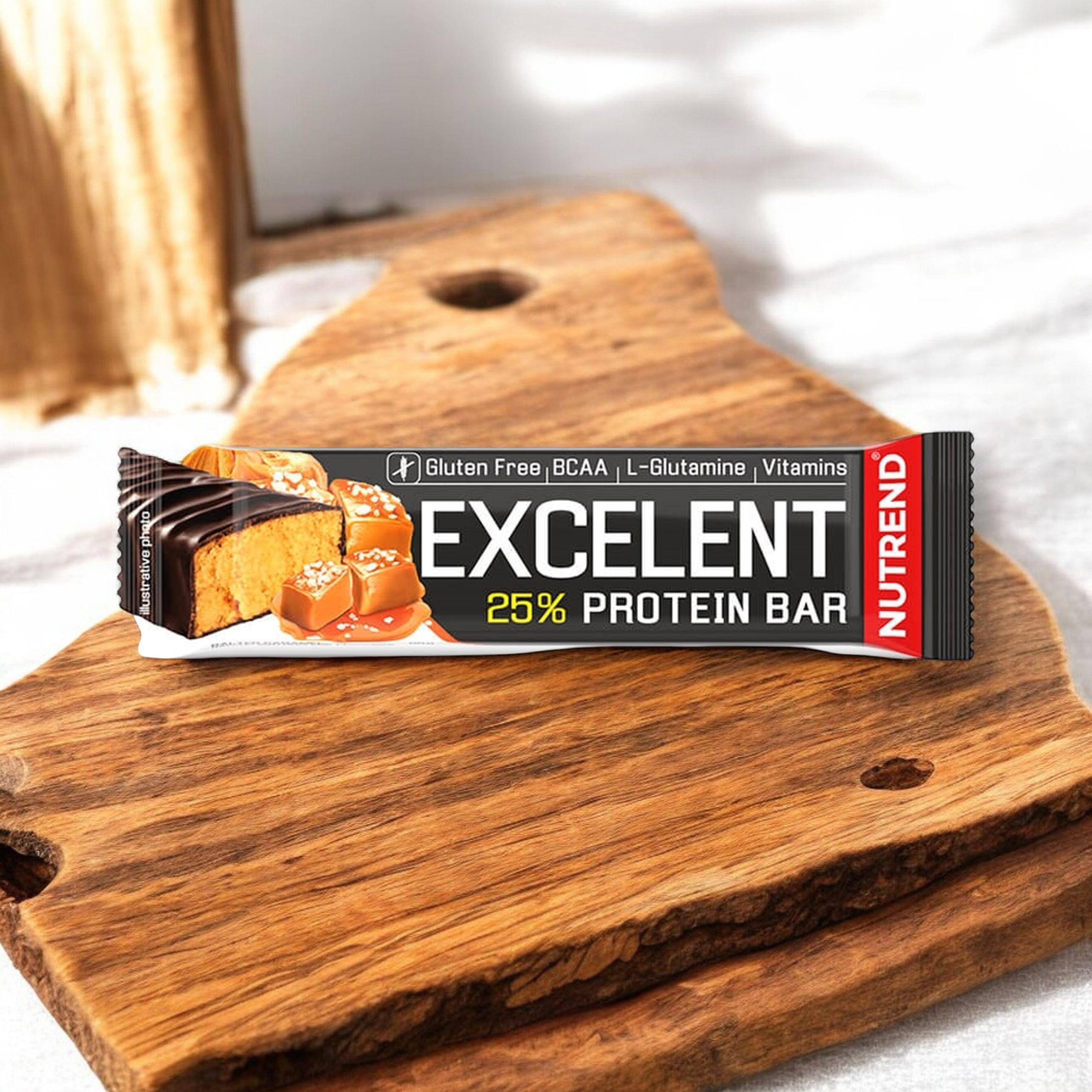 NUTREND Excelent Protein Bar - 85g - Proteinová tyčinka