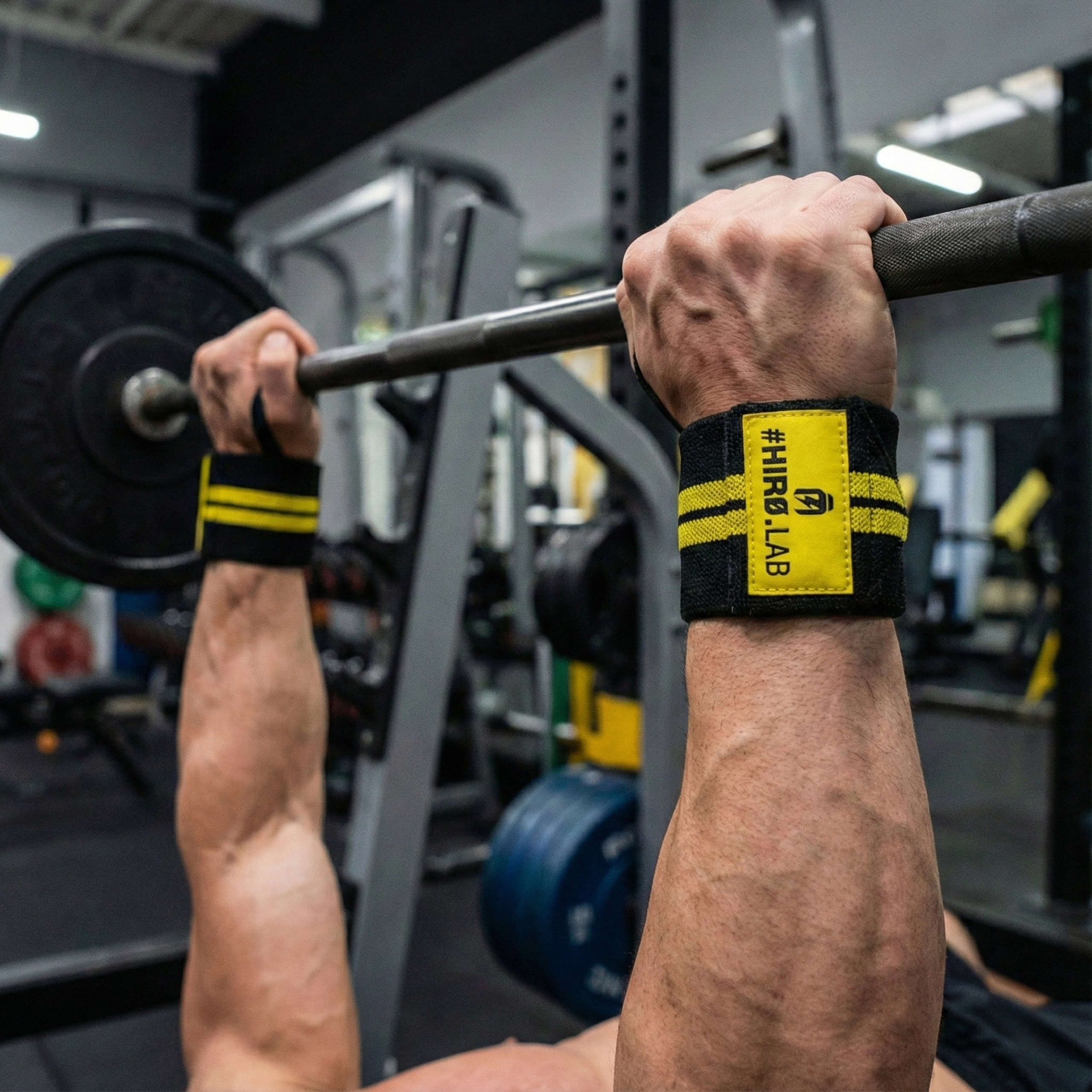 HIRO.LAB Wrist Wraps - Zpevňující pásky na zápěstí