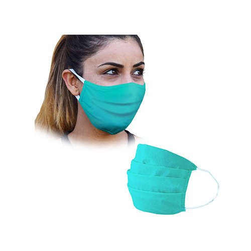 MP GENERATION Maseczka ochranná jednorazová 3-vrstvová Zelená - 1ks - VÝPRODEJ