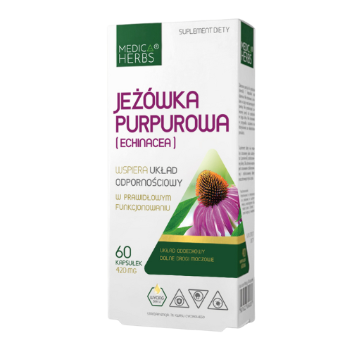 MEDICA HERBS - Echinacea Purpurová 420mg (Echinacea) - 60tobolek