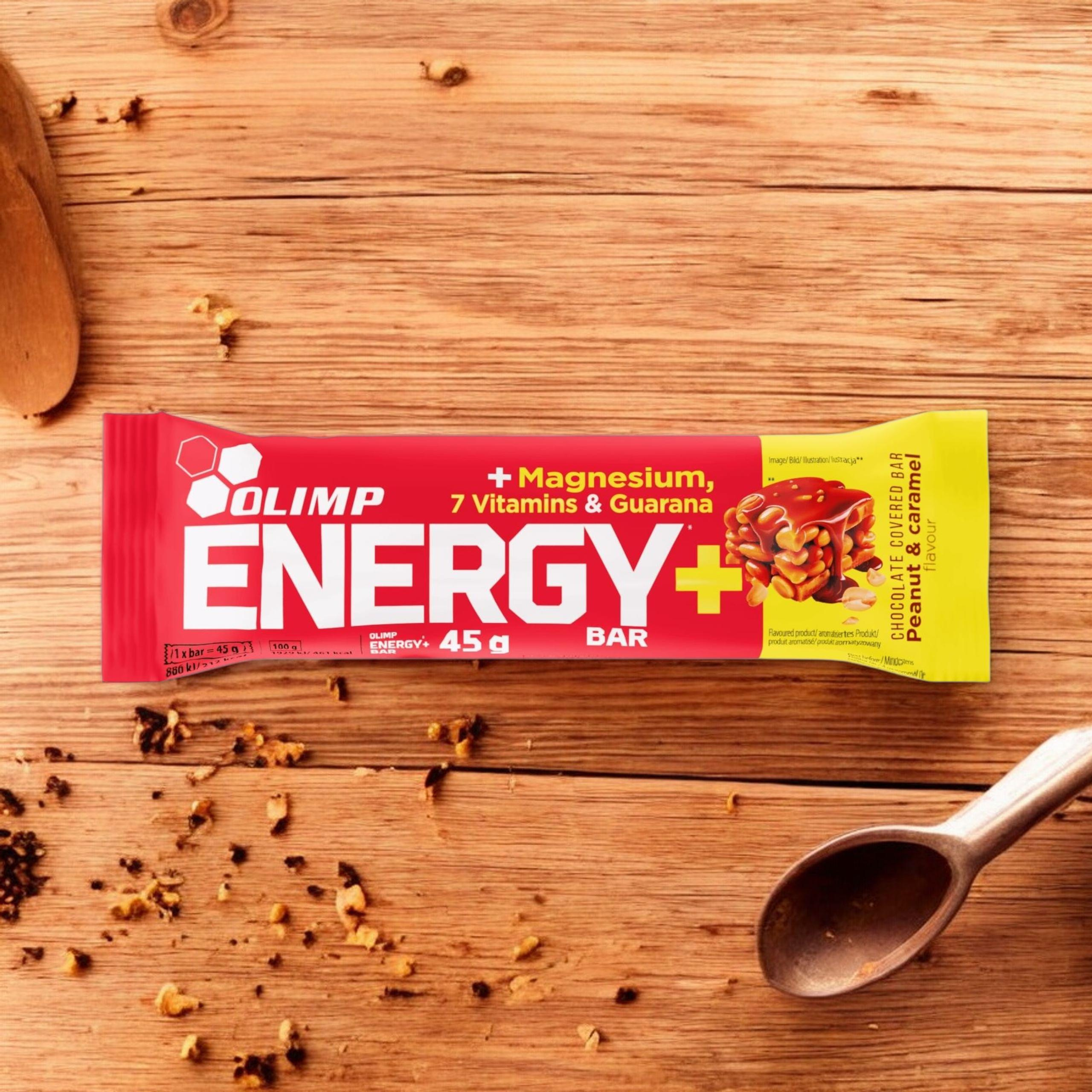 OLIMP - Energy+ tyčinka - 20x 45g - Arašídový karamel