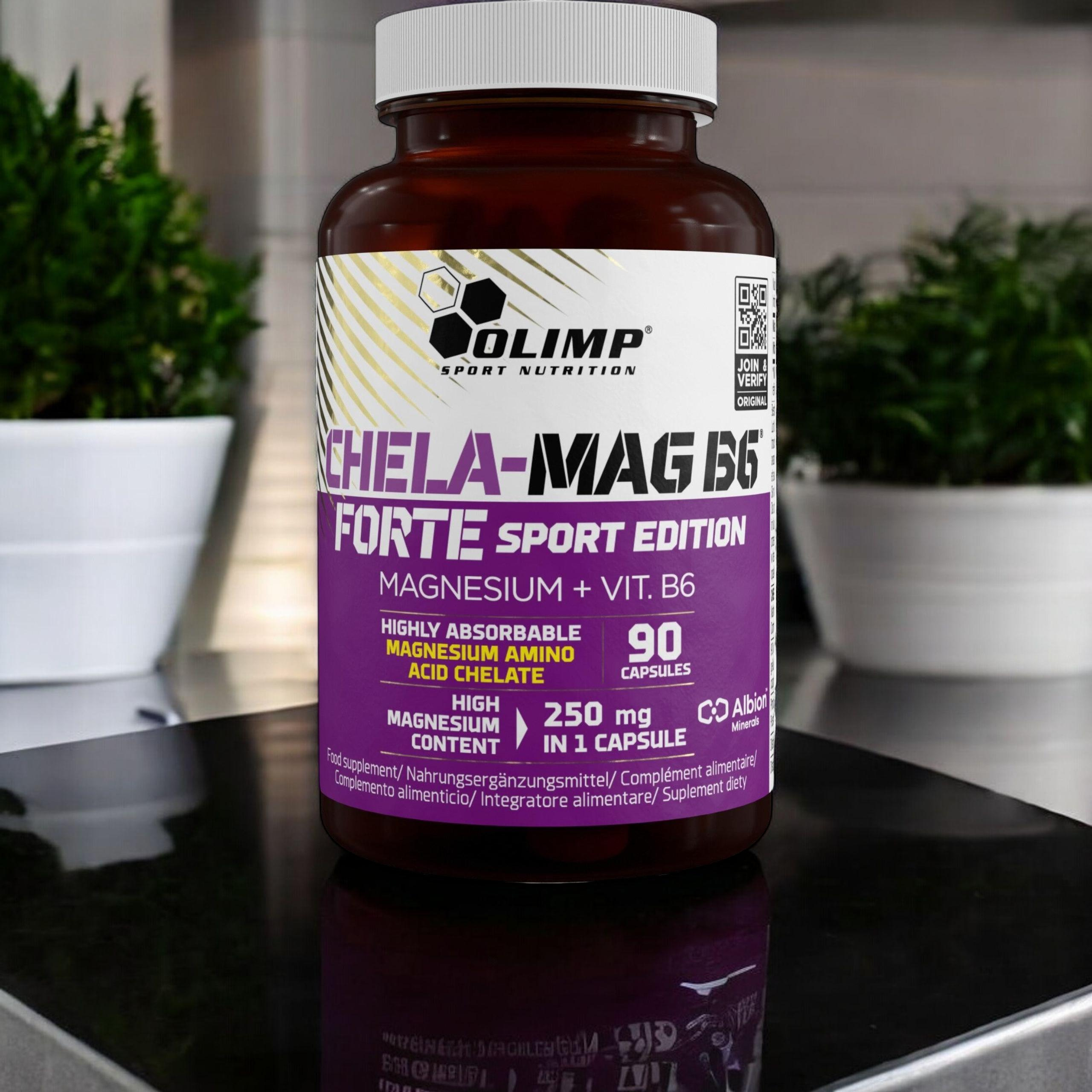 OLIMP - Chela-Mag B6 Forte Sport Edition - 90 kapslí.
