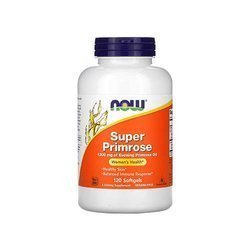 NOW Super Primrose - 120softgels. - Olej z Pupalky Dvouleté