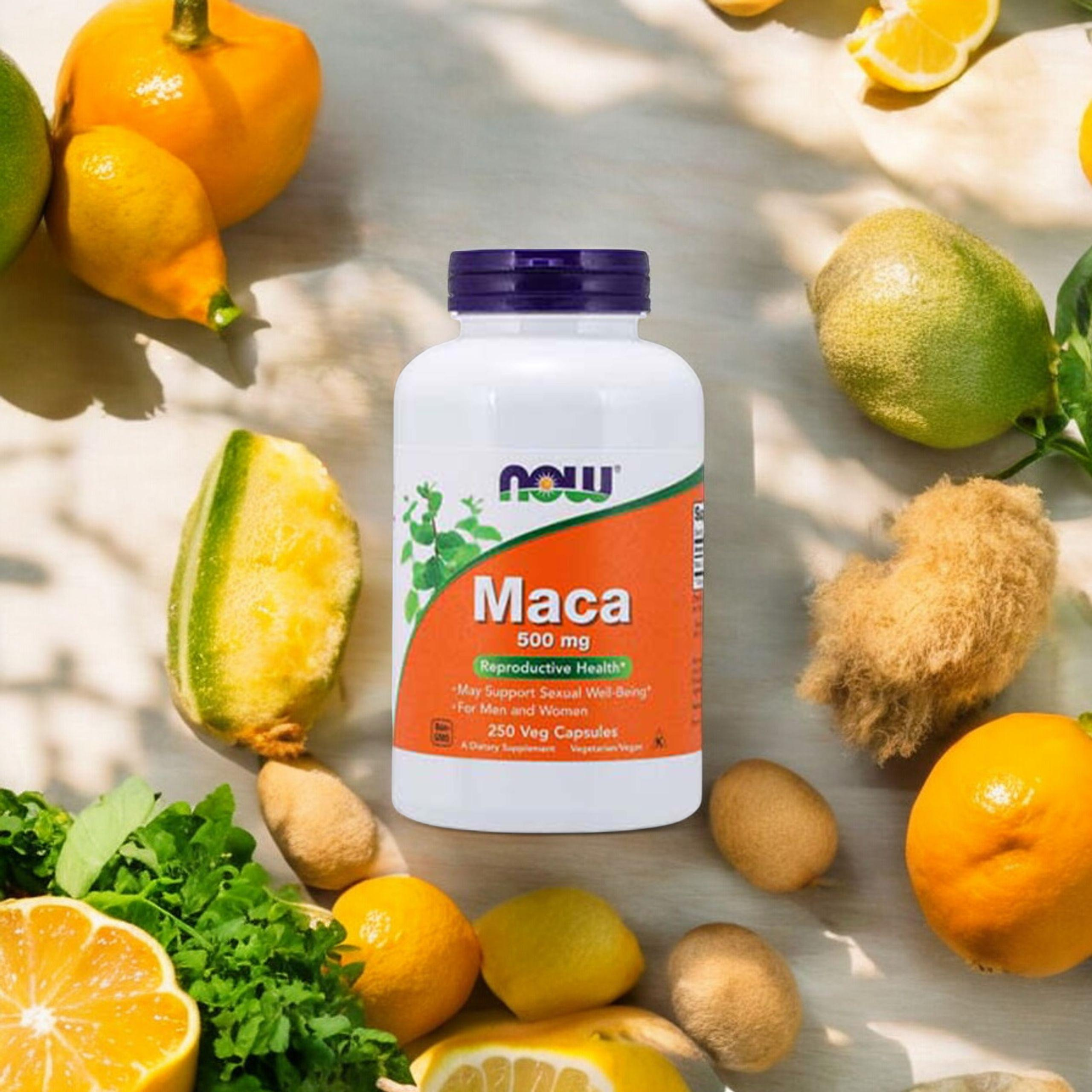 NOW Maca 500mg - 250vcaps.