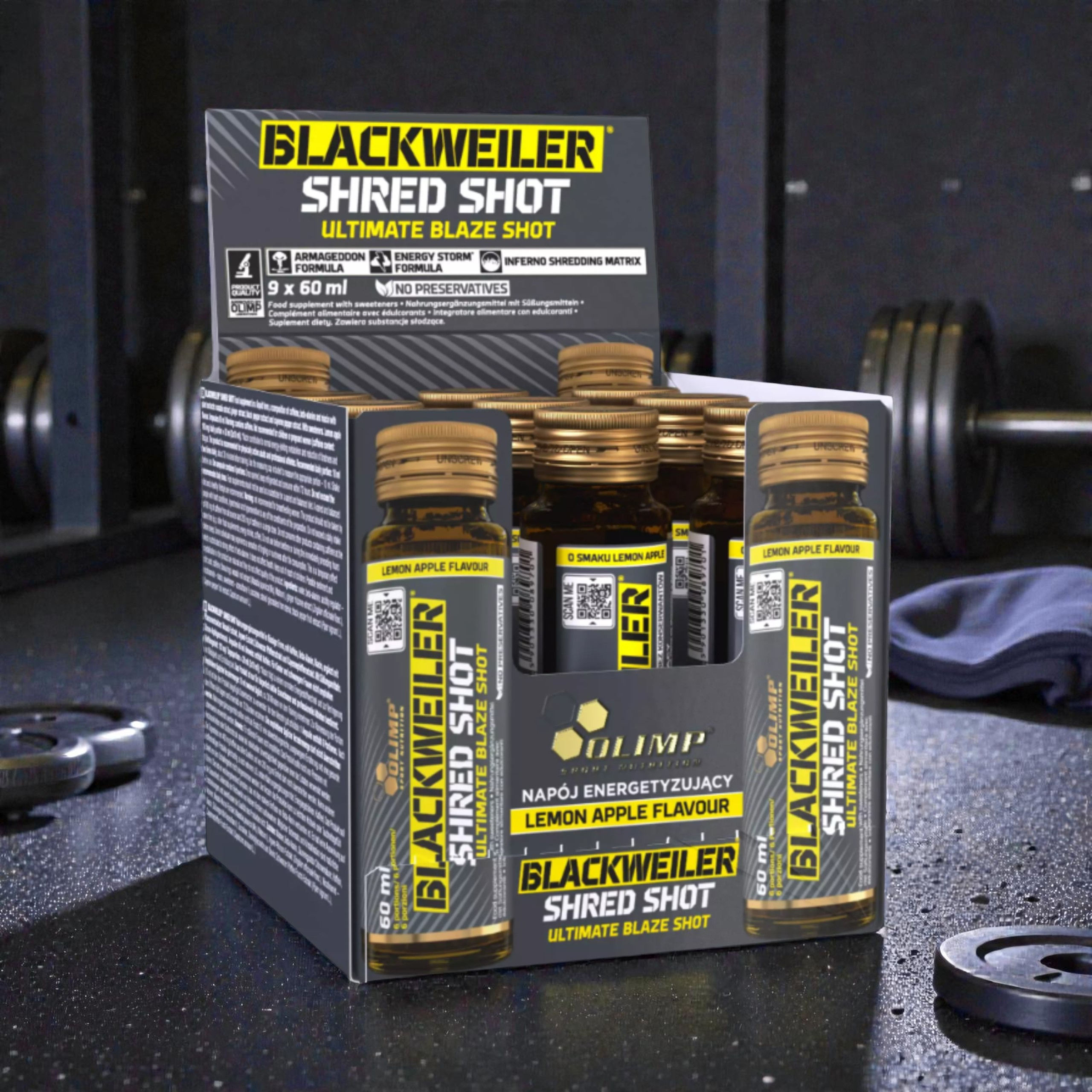 OLIMP - Blackweiler Shred Shot - 9x 60ml 