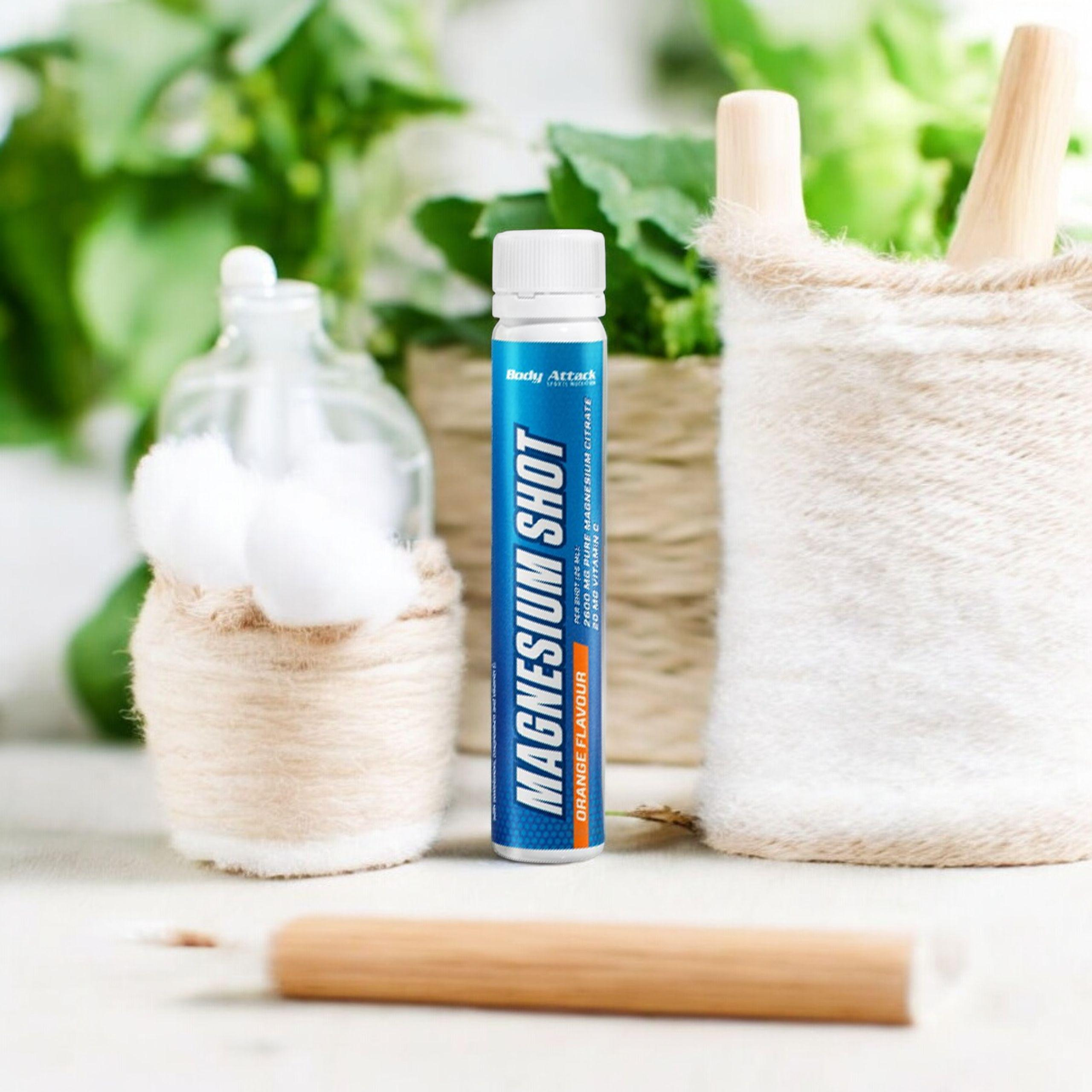 BODY ATTACK Magnesium Shot - 25ml - Orange