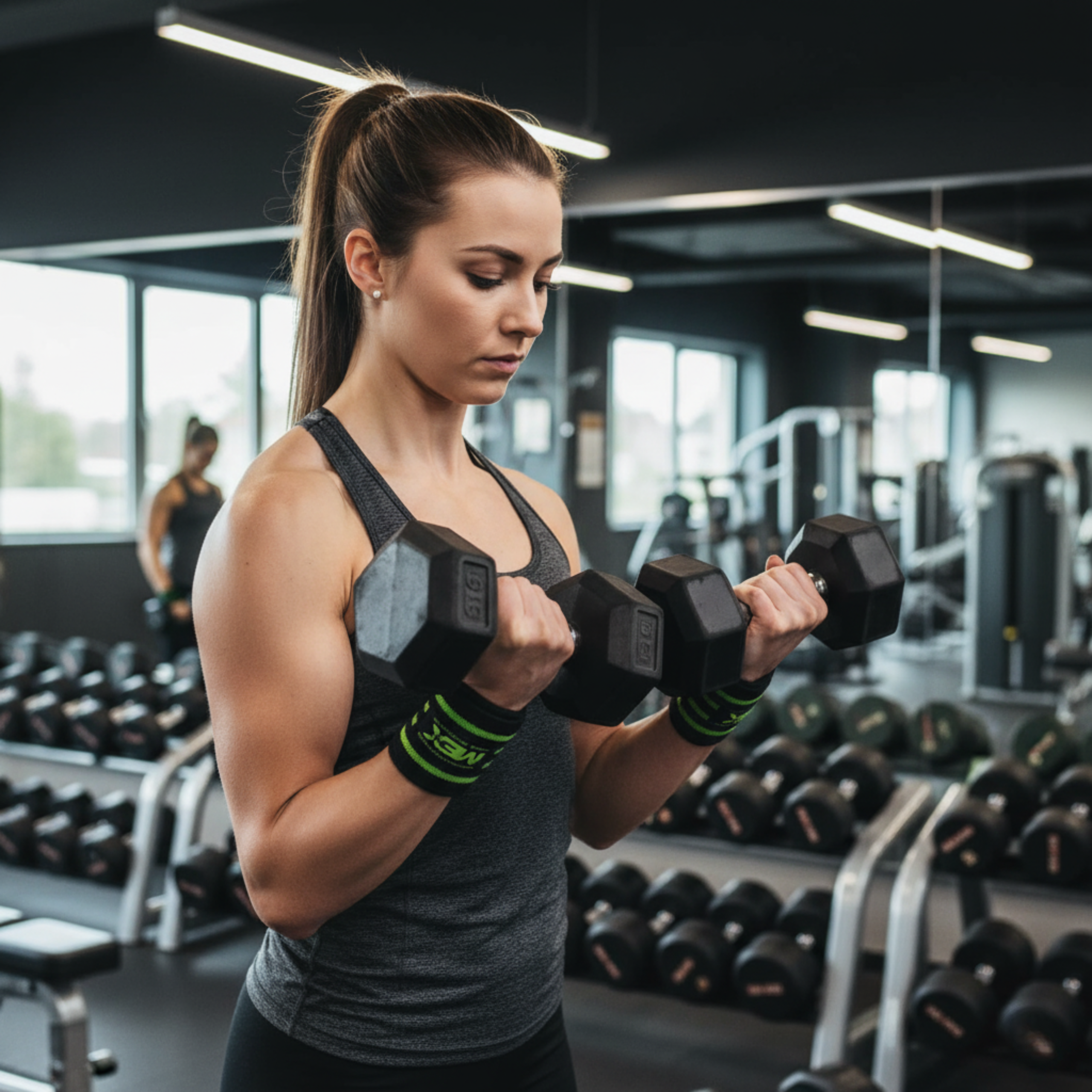 MEX SPORT - Wrist Wraps Mex - Žlutá