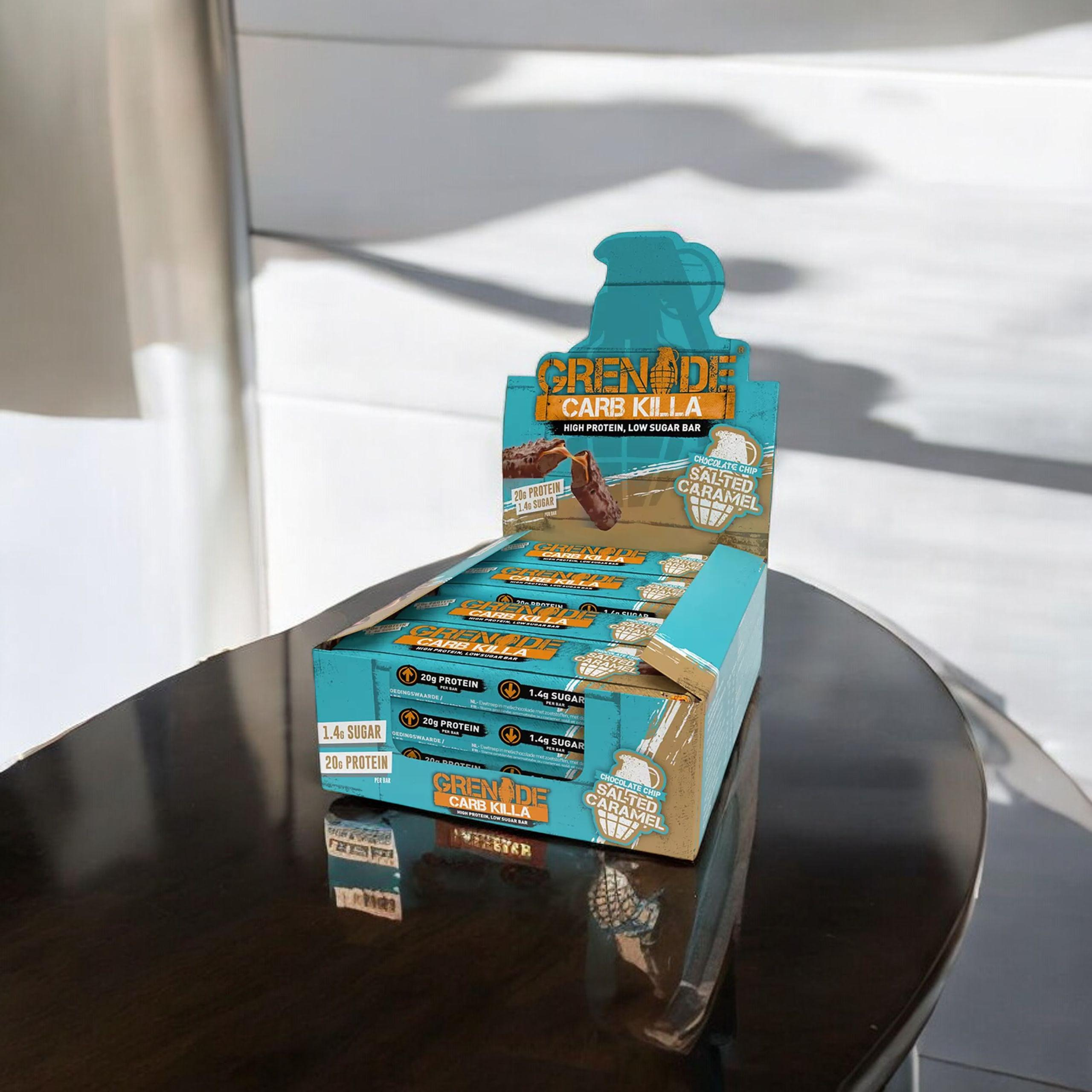 GRENADE - Proteinová tyčinka - 60g x12