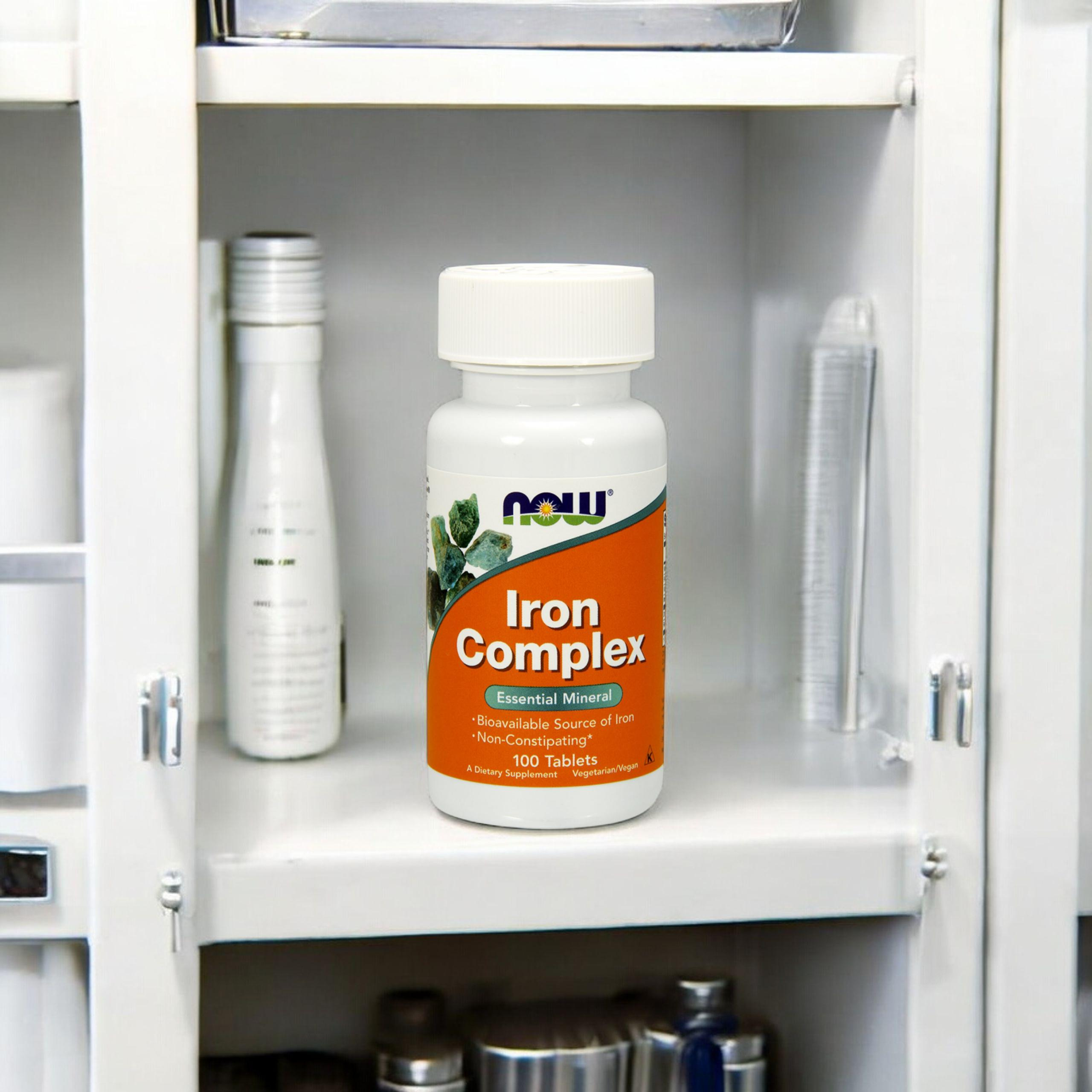 NOW Iron Complex - 100tabs