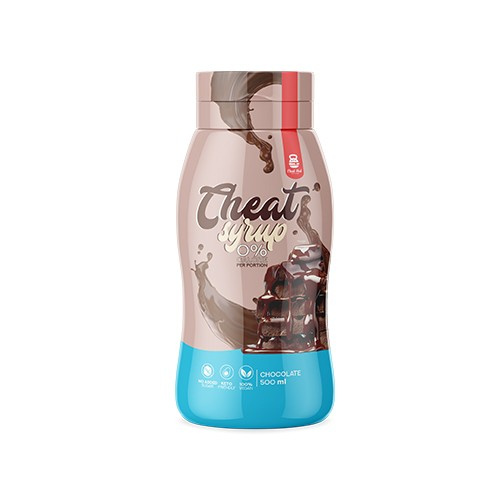 Cheat Meal Nutrition Syrup 0% (Syrop zero kalorii) - 500ml - Čokoládový