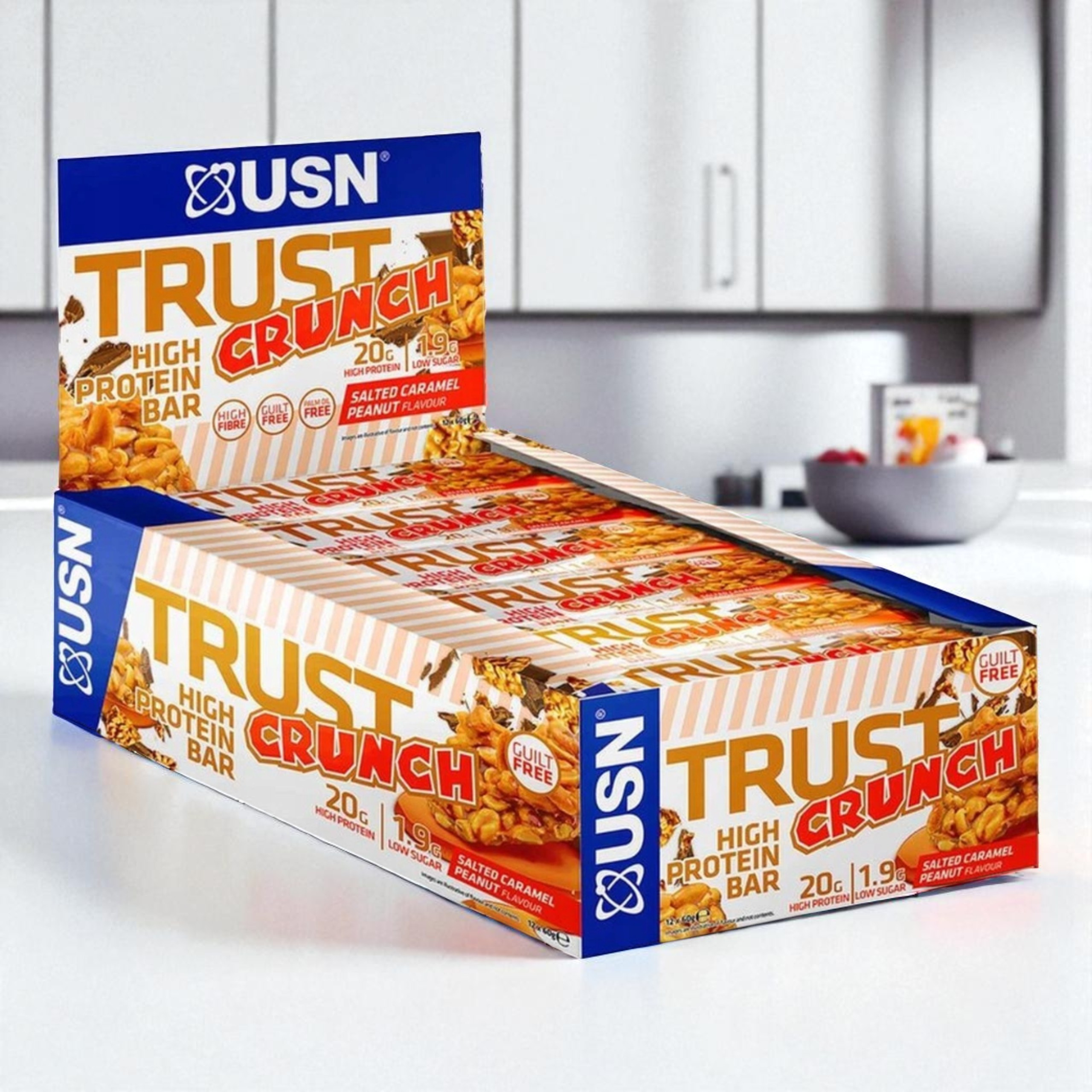 USN - Trust Crunch - 12x 60g - VÝPRODEJ - 31-03