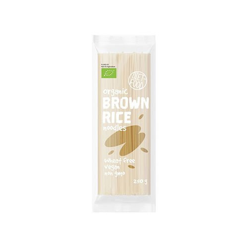 DIET FOOD Bio Makaron z hnědé rýže - 250g