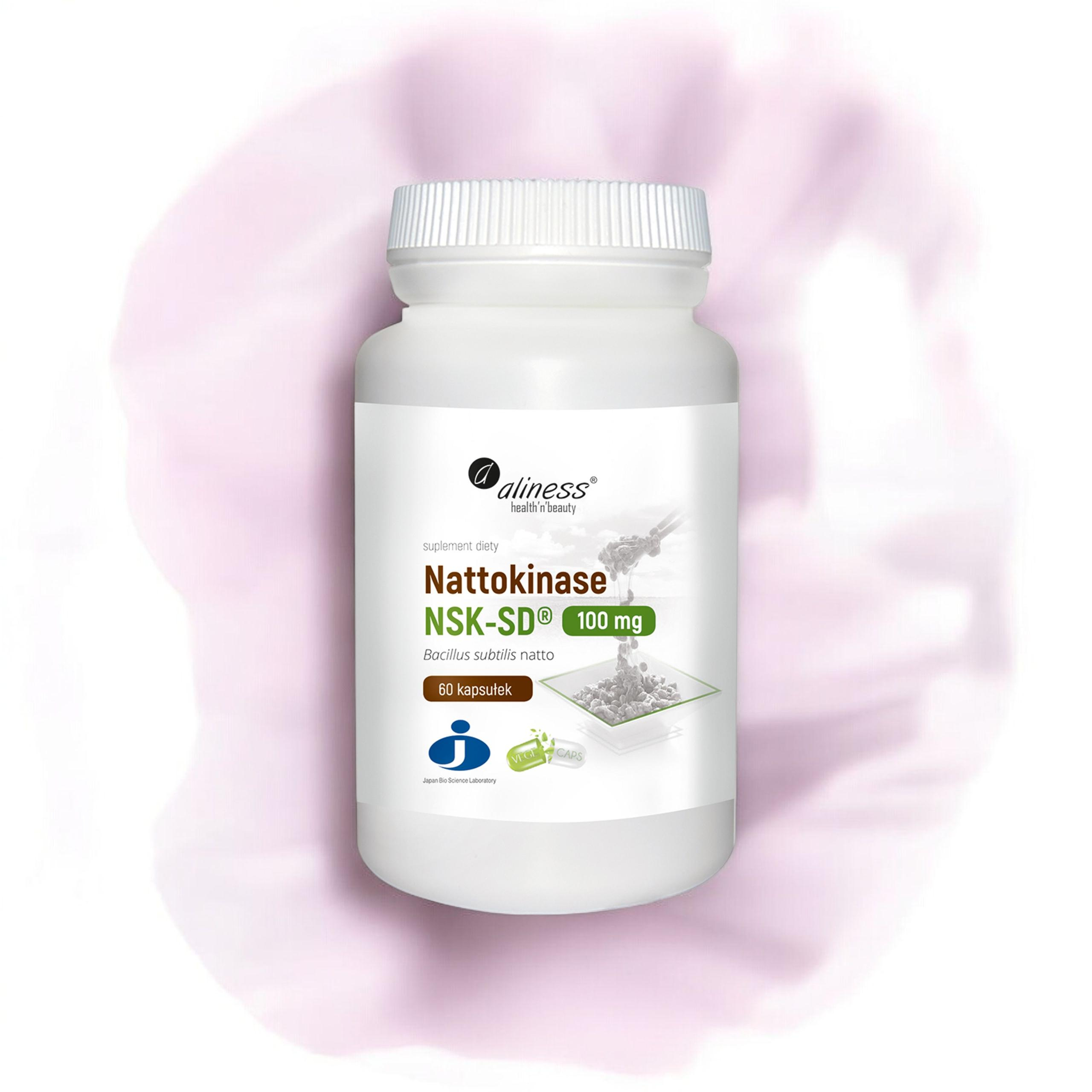 ALINESS Nattokinase NSK-SD 100mg - 60caps.