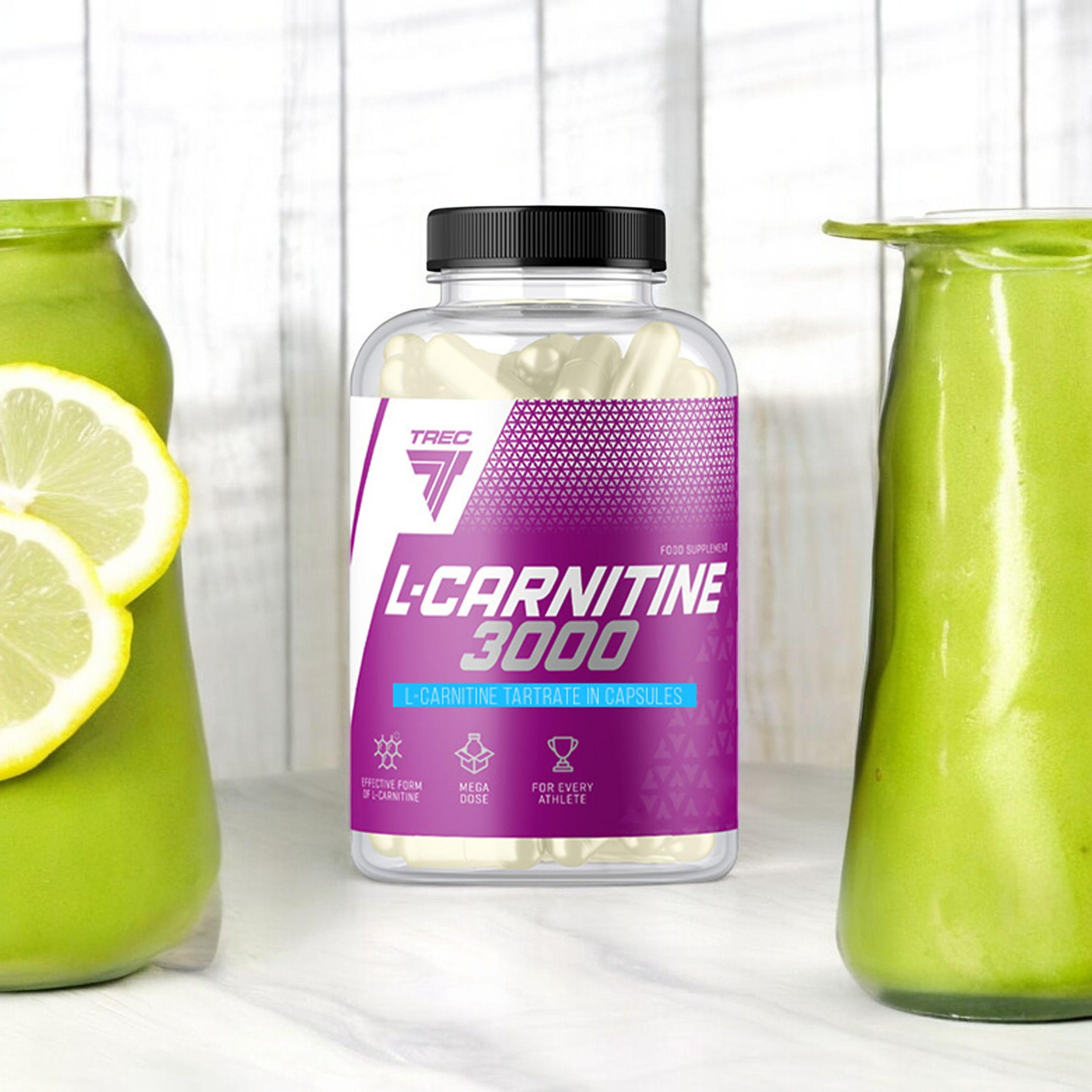 TREC L-Carnitine 3000 - 60caps. - L-Karnityna