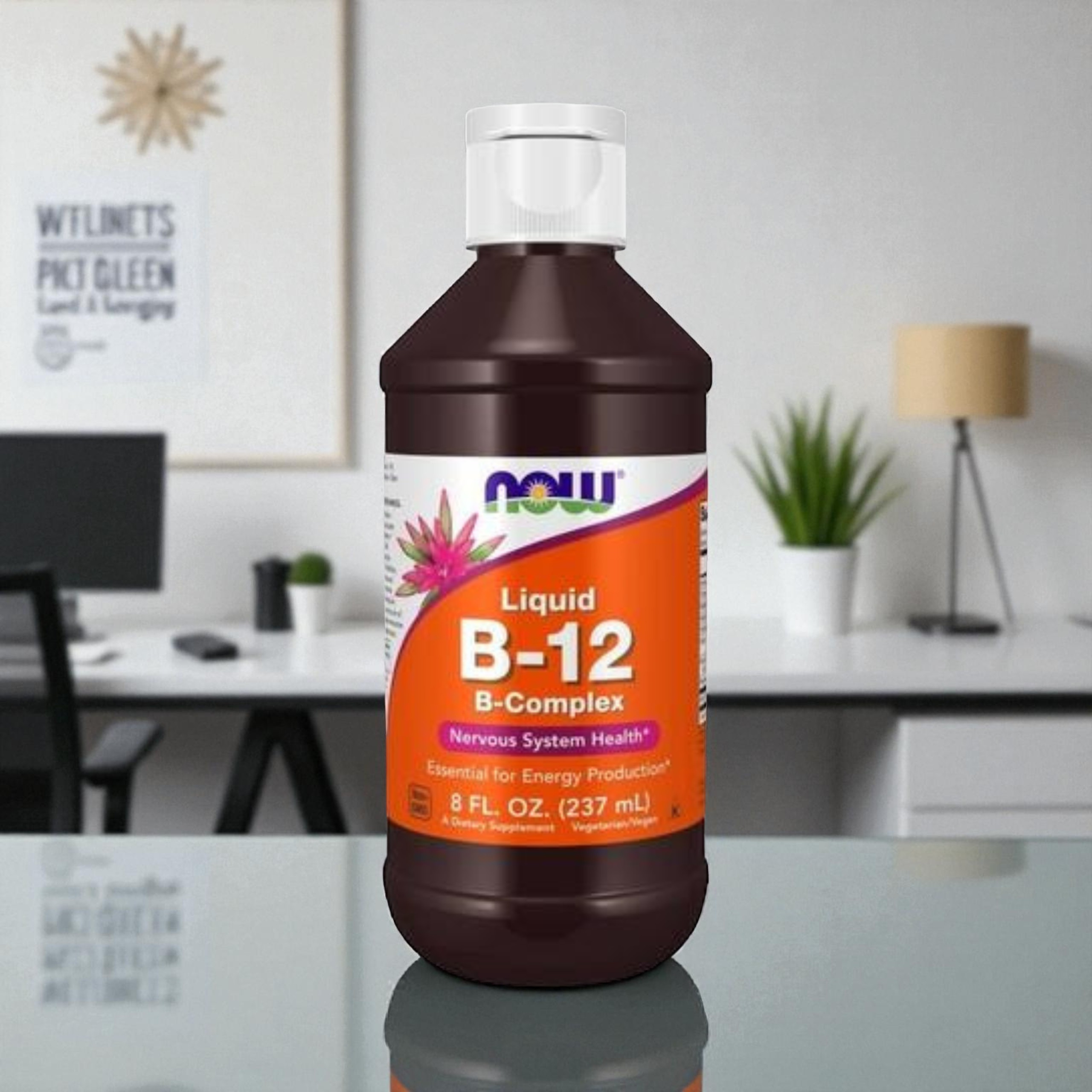 NOW - Tekutý B-komplex s vitamínem B-12 - 237ml